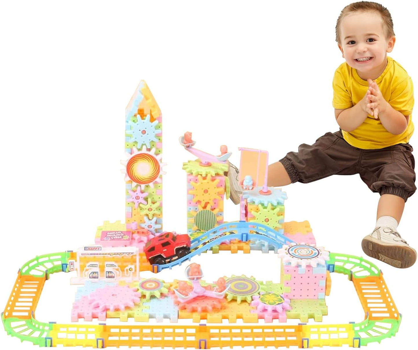 DIY Electric Gear Building Block 🔥 Hot Sale! 🔥