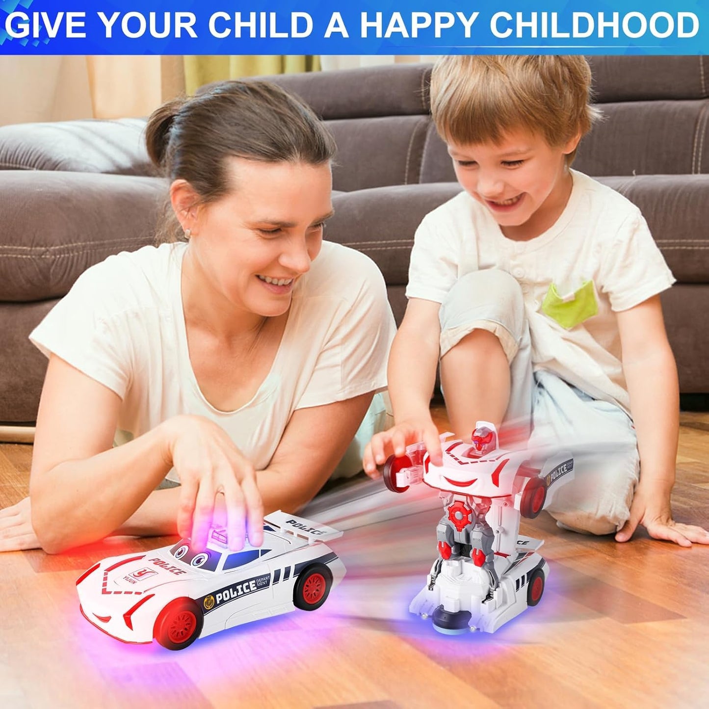 Car Converting Transformer CAR for Kids