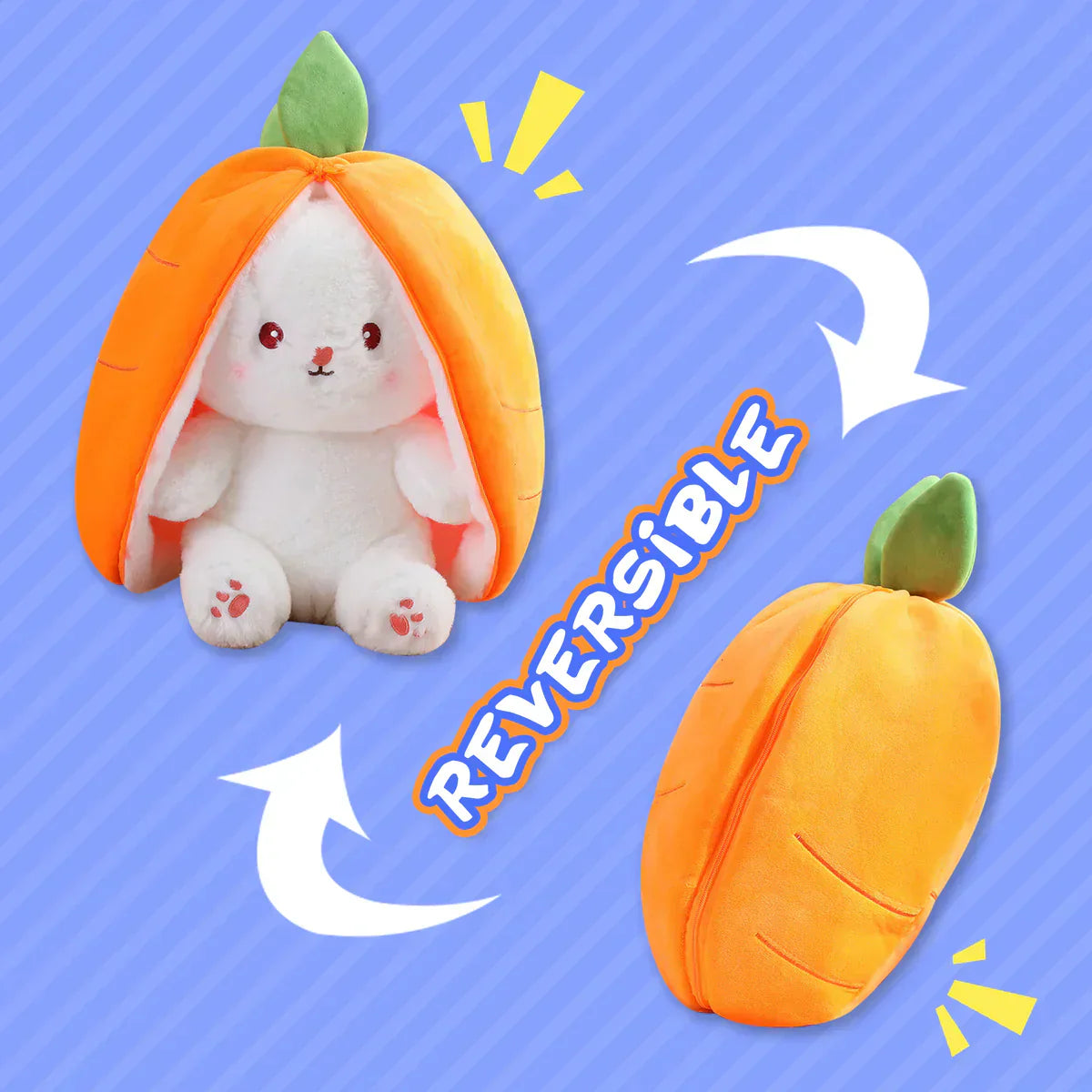 Strawberry Bunny Transformed into Little Rabbit