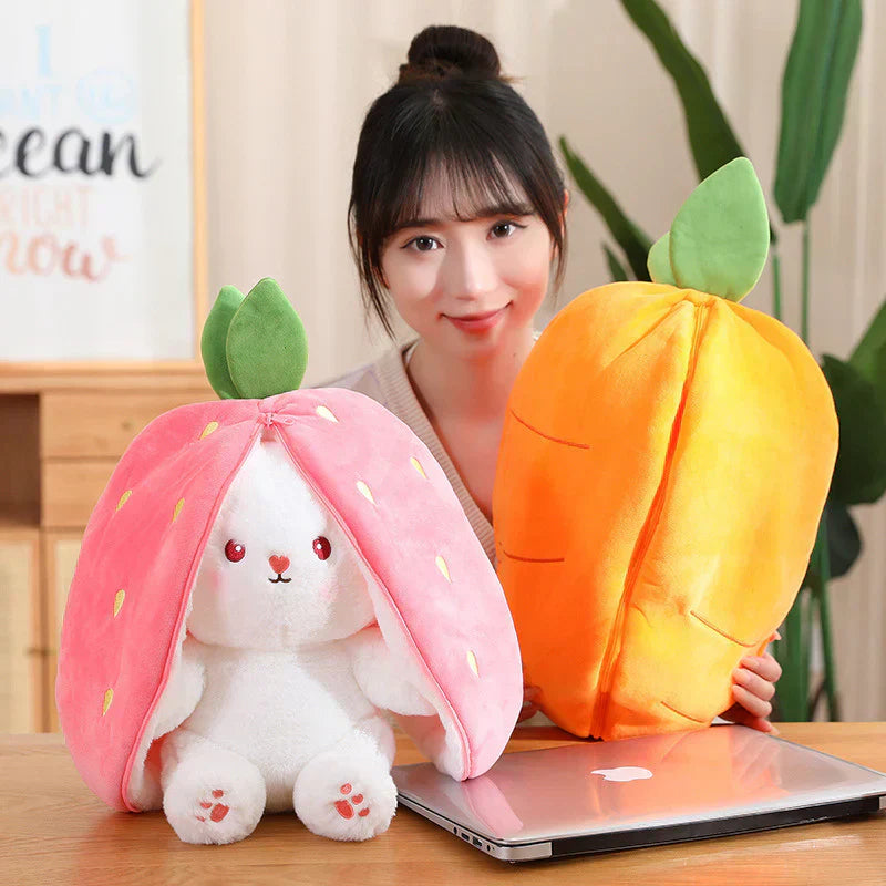 Strawberry Bunny Transformed into Little Rabbit
