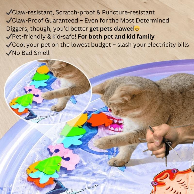 Water Play Mat for Kids & Pets