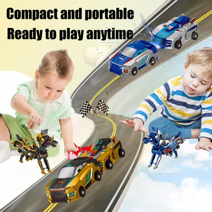 🎁Children's Special ✨ Collision Transforming Dinosaur Car Toy
