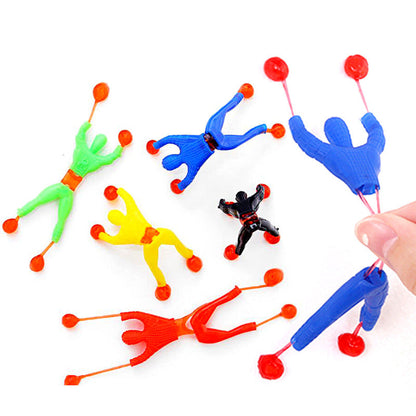 Wall Climbing Toy Spider Man. Pack Of 10