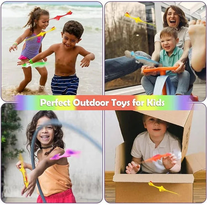 Slingshot Dinosaur Finger Toys (Pack Of 10)