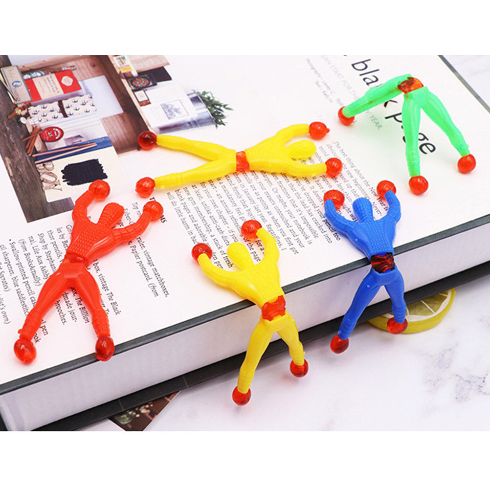 Wall Climbing Toy Spider Man. Pack Of 10