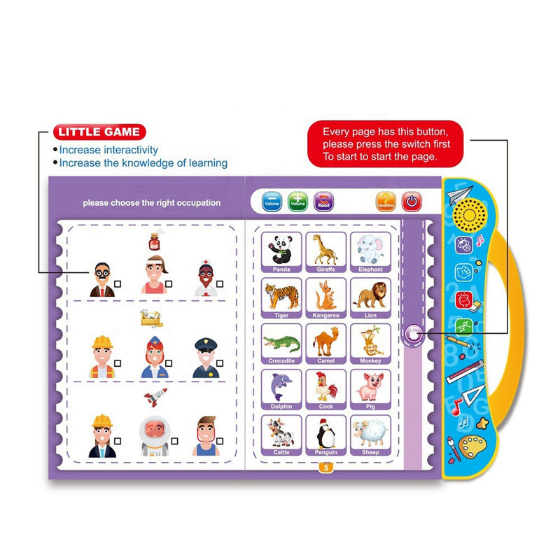 Shopeum™ Smart Talking Book For Kids Early Learning Development