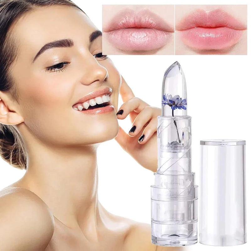 CRYSTAL JELLY FLOWER COLOR CHANGING LIPSTICK™ | HOT SALE BUY 1 GET 1 FREE