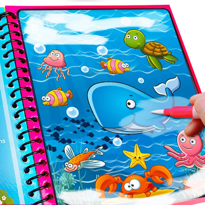 🎁 Buy 1, Get 4 🎁 Magic Water Coloring Book