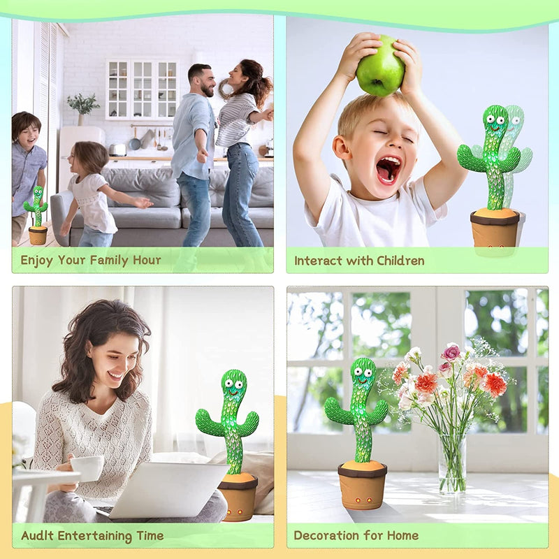 Smart Dancing Cactus Toy 🤩