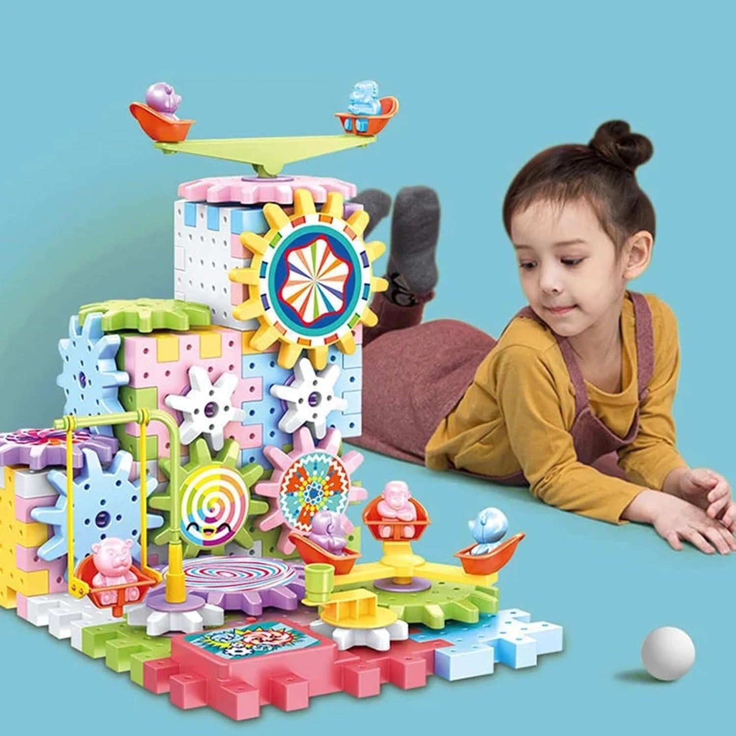 DIY Electric Gear Building Block 🔥 Hot Sale! 🔥