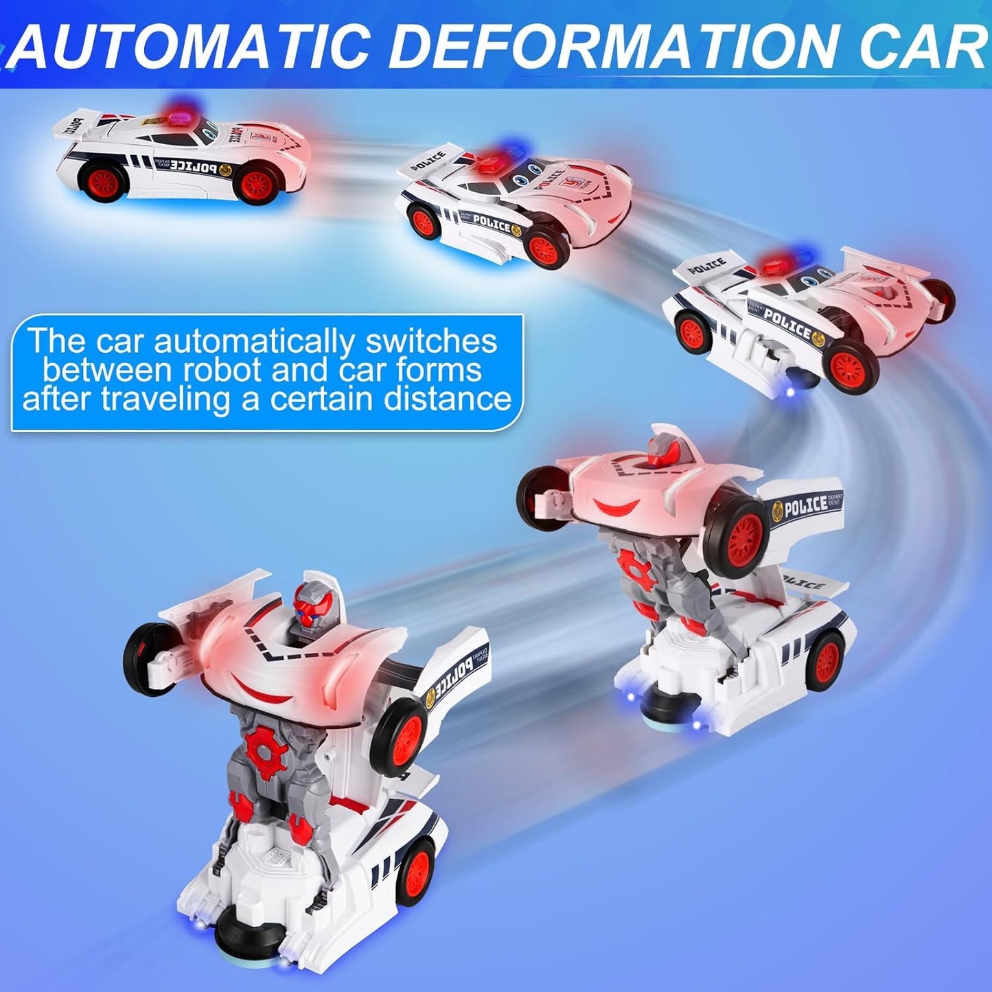 Car Converting Transformer CAR for Kids