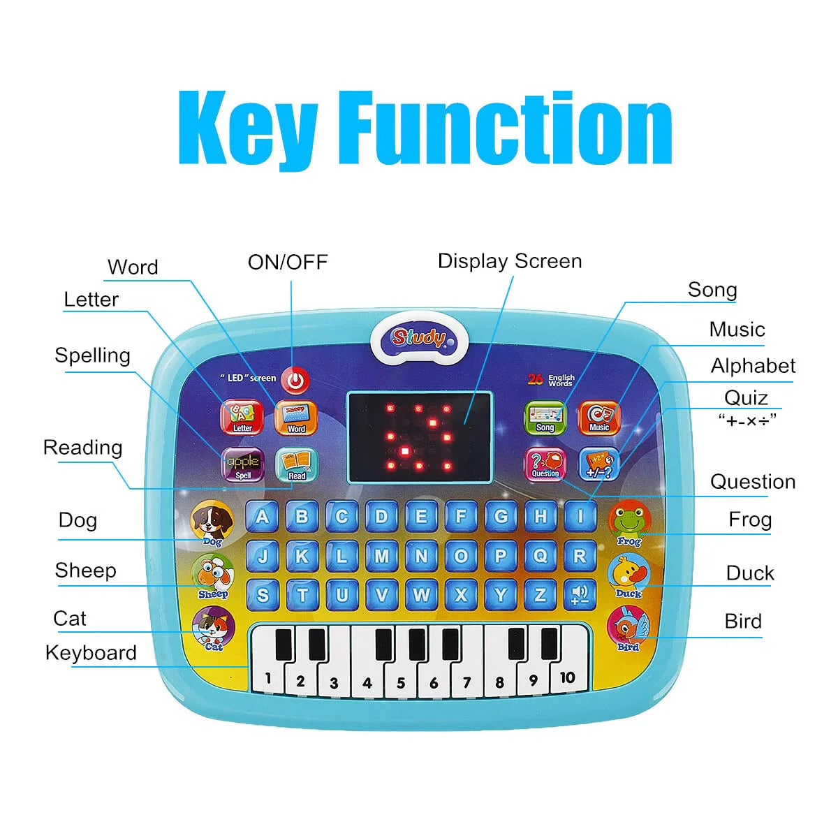 Educational Learning Kids Laptop