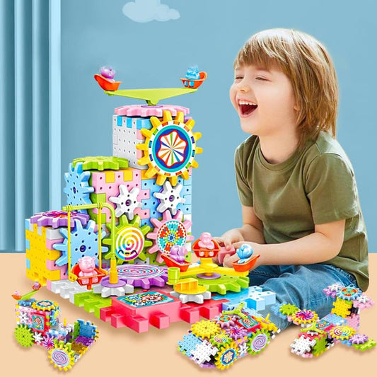 DIY Electric Gear Building Block 🔥 Hot Sale! 🔥