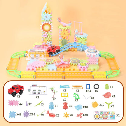 DIY Electric Gear Building Block 🔥 Hot Sale! 🔥