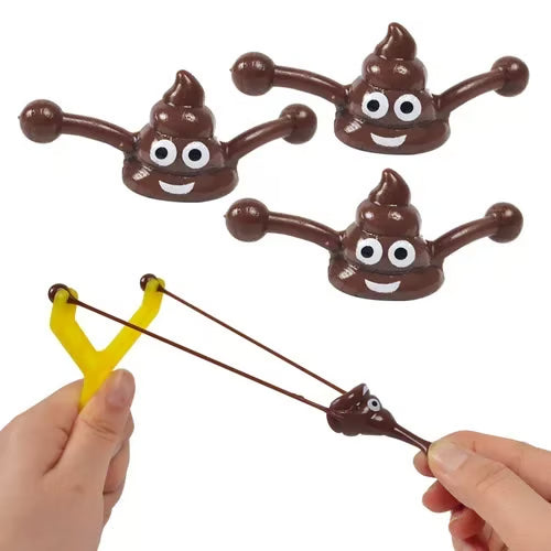 🎅Early Christma Hot Sale - Smiley Poop Slingshot Toy