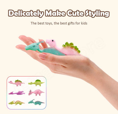 Slingshot Dinosaur Finger Toys (Pack Of 10)