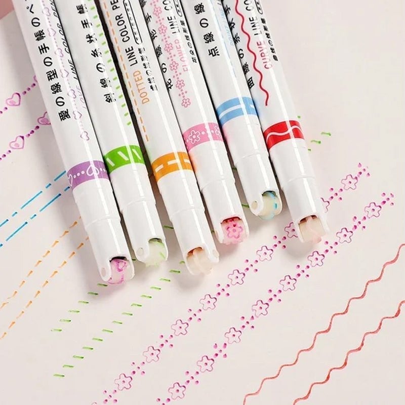 Curve Highlighter Pen (FREE GIFT INSIDE)