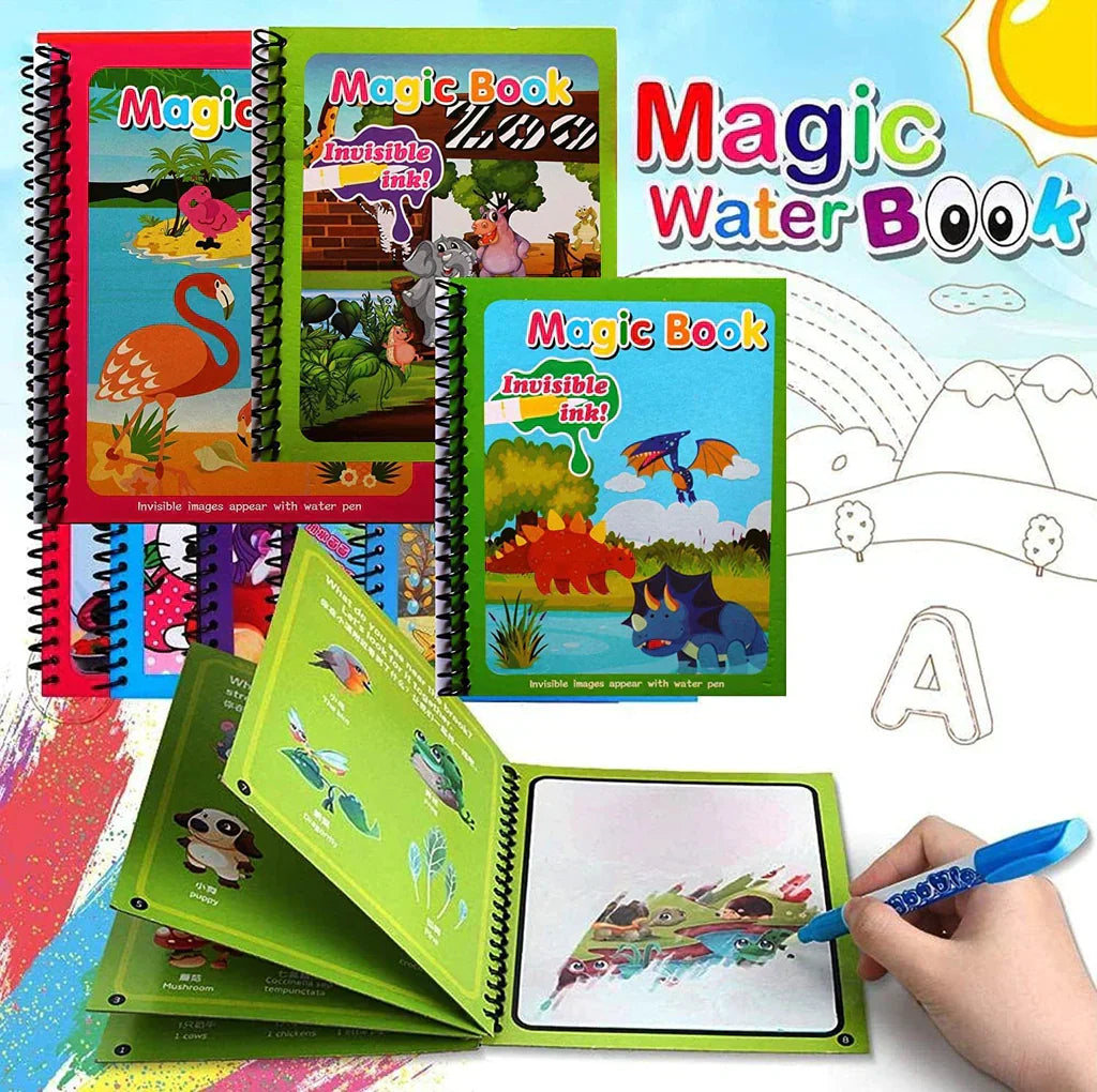 🎁 Buy 1, Get 4 🎁 Magic Water Coloring Book