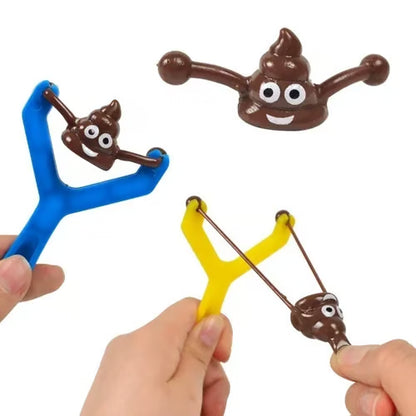 🎅Early Christma Hot Sale - Smiley Poop Slingshot Toy