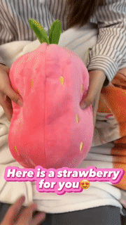 Strawberry Bunny Transformed into Little Rabbit