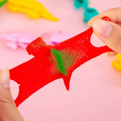 Slingshot Dinosaur Finger Toys (Pack Of 10)