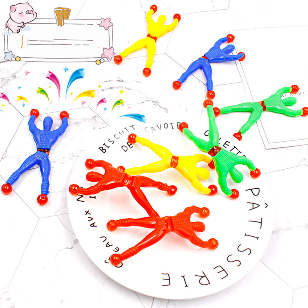 Wall Climbing Toy Spider Man. Pack Of 10