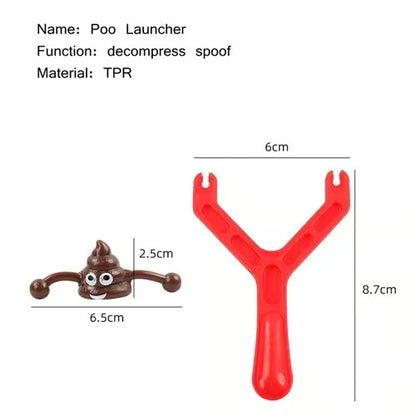 🎅Early Christma Hot Sale - Smiley Poop Slingshot Toy