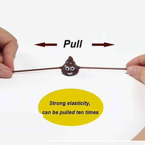 🎅Early Christma Hot Sale - Smiley Poop Slingshot Toy