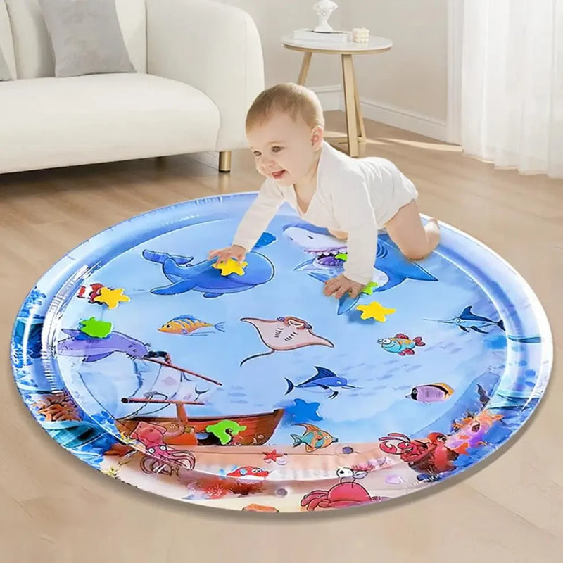 Baby Water Inflatable Play 3D Mat 🌌 (Large)