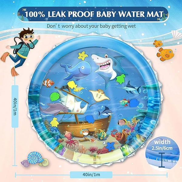 Baby Water Inflatable Play 3D Mat 🌌 (Large)