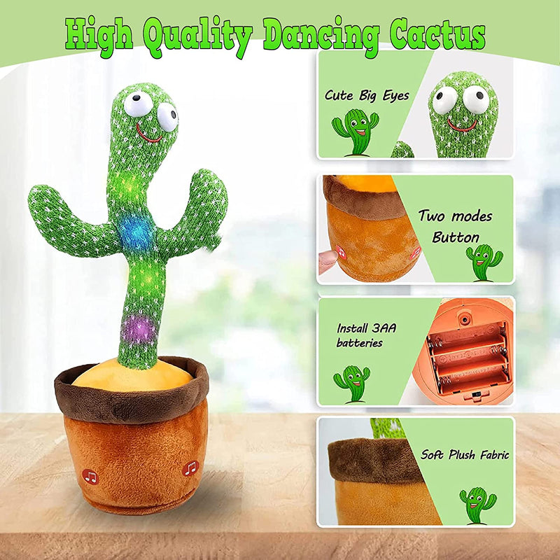 Smart Dancing Cactus Toy 🤩