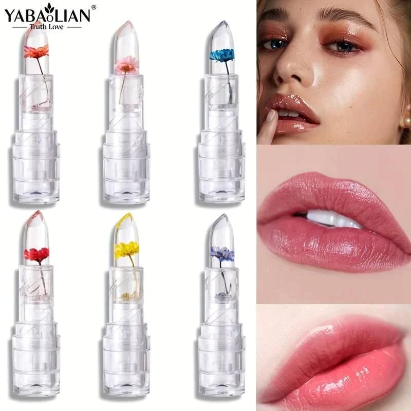 CRYSTAL JELLY FLOWER COLOR CHANGING LIPSTICK™ | HOT SALE BUY 1 GET 1 FREE
