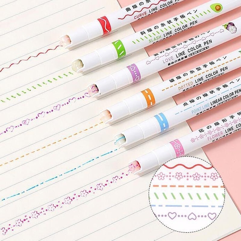 Curve Highlighter Pen (FREE GIFT INSIDE)